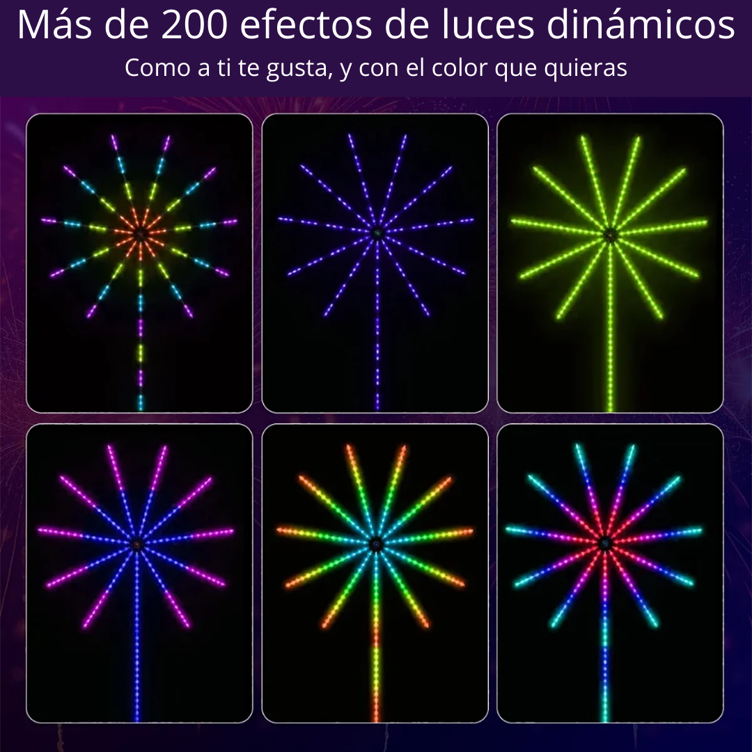 Cinta Led Fuegos Artificiales